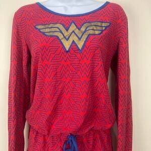 Wonder Woman Long-Sleeve Romper Women's Size Small *SEE DESCRIPTION*